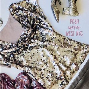 Glamorous and Fun Sequin Top!